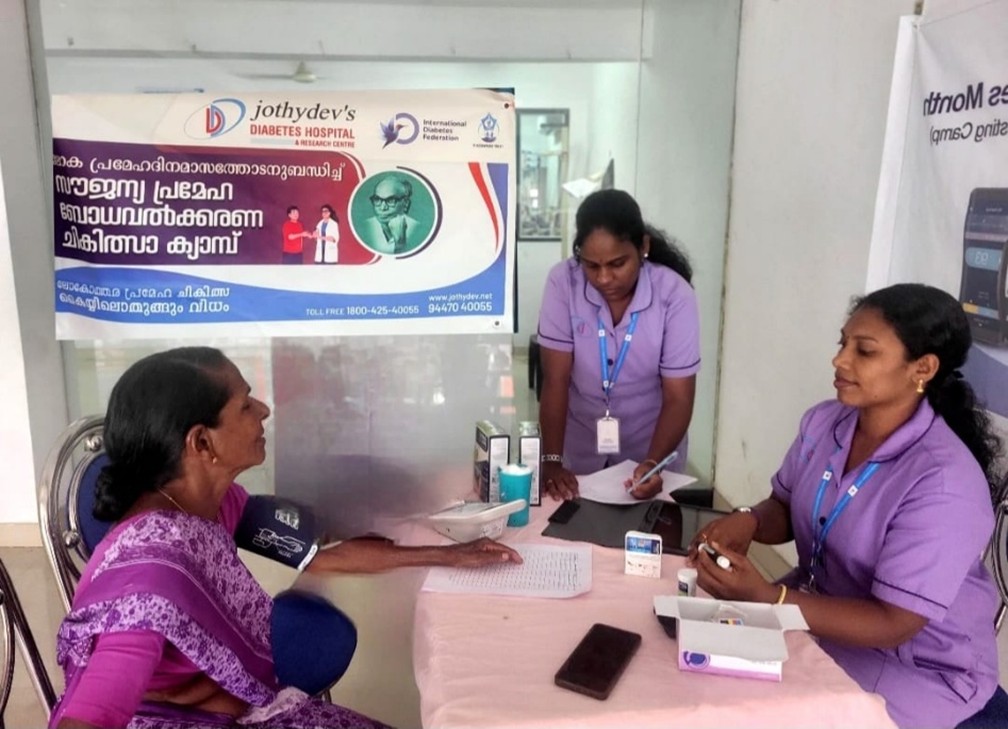 Free Diabetes Camp at JDC Haripad